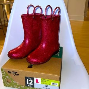 Kids Sz 12 Rain Boot